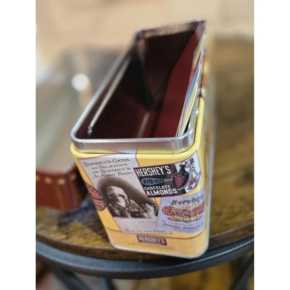 Hershey's Nostalgic Collectible Tin Box Vintage Candy Advertising Artwork